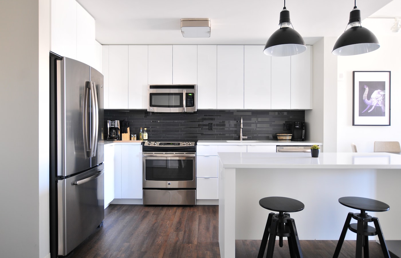 Cuisine rénovée dans une maison québécoise